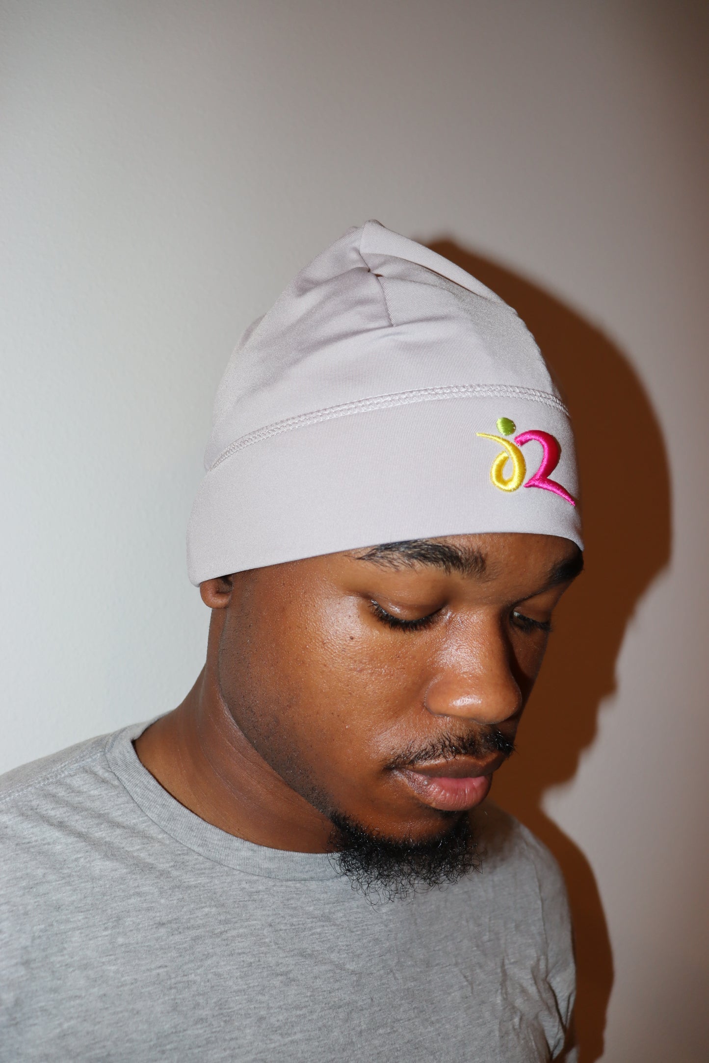 Gray Running Cap